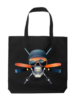 Torba Czaszka Narty - HiPanda! Śmieszne prezenty z Nadrukami ?