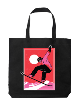 Torba Red Snowboarder - HiPanda! Śmieszne prezenty z Nadrukami ?