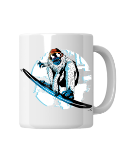 Kubek Snowboard Yeti - HiPanda! Śmieszne Prezenty z Nadrukami ?