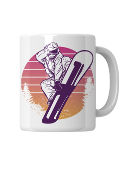 Kubek Snowboard Man - HiPanda! Śmieszne Prezenty z Nadrukami ?