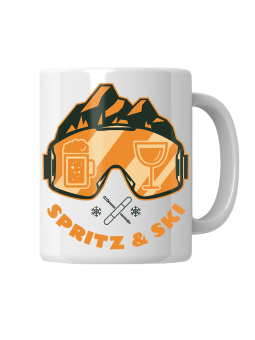 Kubek Spritz and Ski - HiPanda! Śmieszne Prezenty z Nadrukami ?