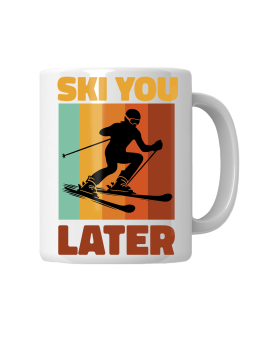 Kubek Ski You Later - HiPanda! Śmieszne Prezenty z Nadrukami ?