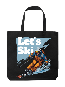 Torba Let's Ski - HiPanda! Śmieszne prezenty z Nadrukami ?