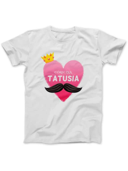 Koszulka Damska Córeczka Tatusia Biała - HiPanda.pl