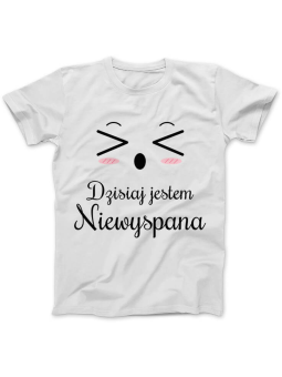 Jestem Niewyspana - Koszulka dla Śpiocha, Prezent ⋆ HiPanda.pl