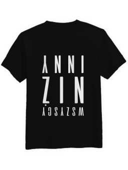 Koszulka Koszulka Męska Inny niż Wszyscy Czarna - Śmieszne T-Shirty z Nadrukami ?