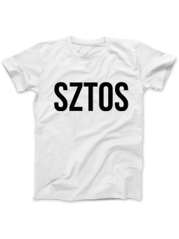 Koszulka Koszulka Damska Sztos Biała - Śmieszne T-Shirty z Nadrukami ?