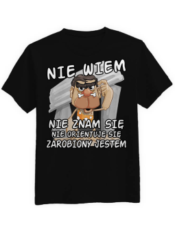 Koszulka Zarobiony Jestem - T-shirt, Bluzka ⋆ HiPanda.pl