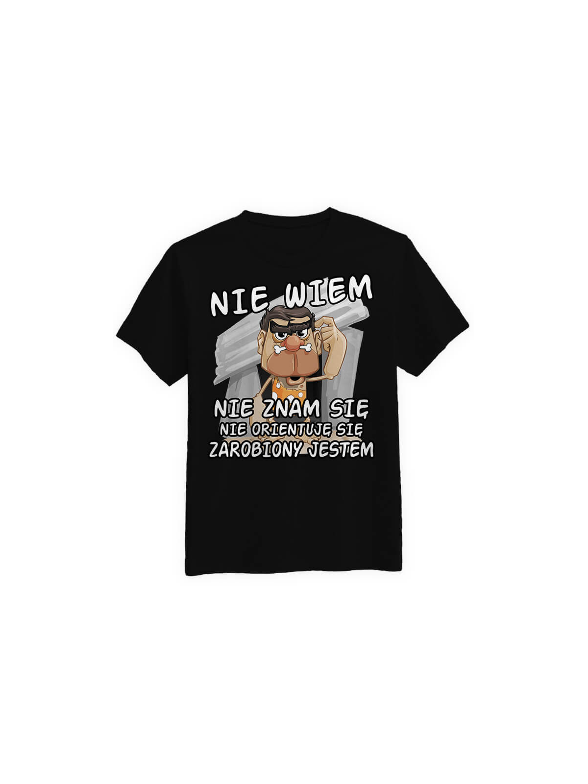 Koszulka Zarobiony Jestem - T-shirt, Bluzka ⋆ HiPanda.pl