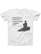 Koszulka Koszulka Damska Denerwować się to mścić Biała - Śmieszne T-Shirty z Nadrukami ?