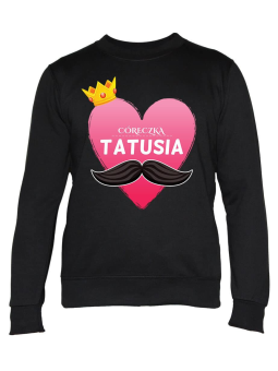 Bluza Damska Córeczka Tatusia - Śmieszne T-Shirty z Nadrukami ?