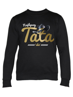 Bluza Męska Najlepszy Tata - Śmieszne T-Shirty z Nadrukami ?