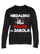 Bluza Męska Niedaleko Pada Polak od Jabola - Śmieszne T-Shirty z Nadrukami ?