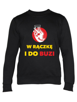 Bluza Męska W rączkę i do buzi - Śmieszne T-Shirty z Nadrukami ?