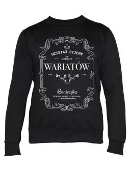 Bluza Męska Za Zdrowie Wariatów - Śmieszne T-Shirty z Nadrukami ?