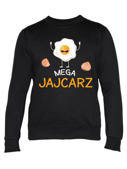 Bluza Męska Mega Jajcarz - Śmieszne T-Shirty z Nadrukami ?