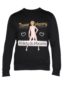 Bluza Damska Towar macany - Śmieszne T-Shirty z Nadrukami ?