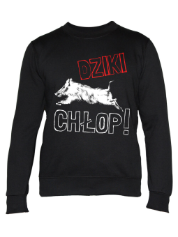 Bluza Męska Dziki Chłop - Śmieszne T-Shirty z Nadrukami ?