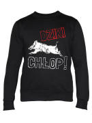 Bluza Męska Dziki Chłop - Śmieszne T-Shirty z Nadrukami ?