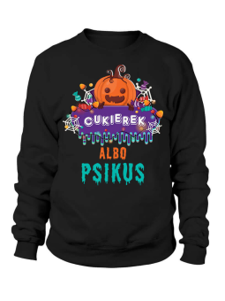 Bluza Męska Cukierek albo Psikus - Śmieszne T-Shirty z Nadrukami ?