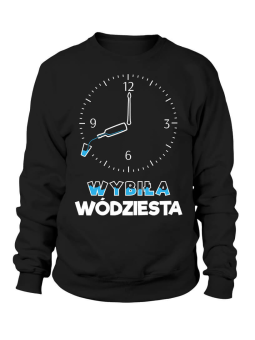 Bluza Męska Wybiła Wódziesta - Śmieszne T-Shirty z Nadrukami ?
