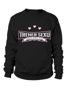 Bluza Męska Trener Sexu - Śmieszne T-Shirty z Nadrukami ?
