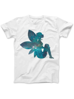 Koszulka Koszulka Damska Galaktyczna wróżka Biała - Śmieszne T-Shirty z Nadrukami ?