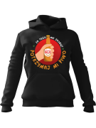 Bluza Męska z kapturem Potrzymaj Mi Piwo Czarna - Śmieszne T-Shirty z Nadrukami ?