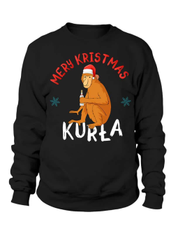 Bluza Męska Mery Kristmas - Śmieszne T-Shirty z Nadrukami ?