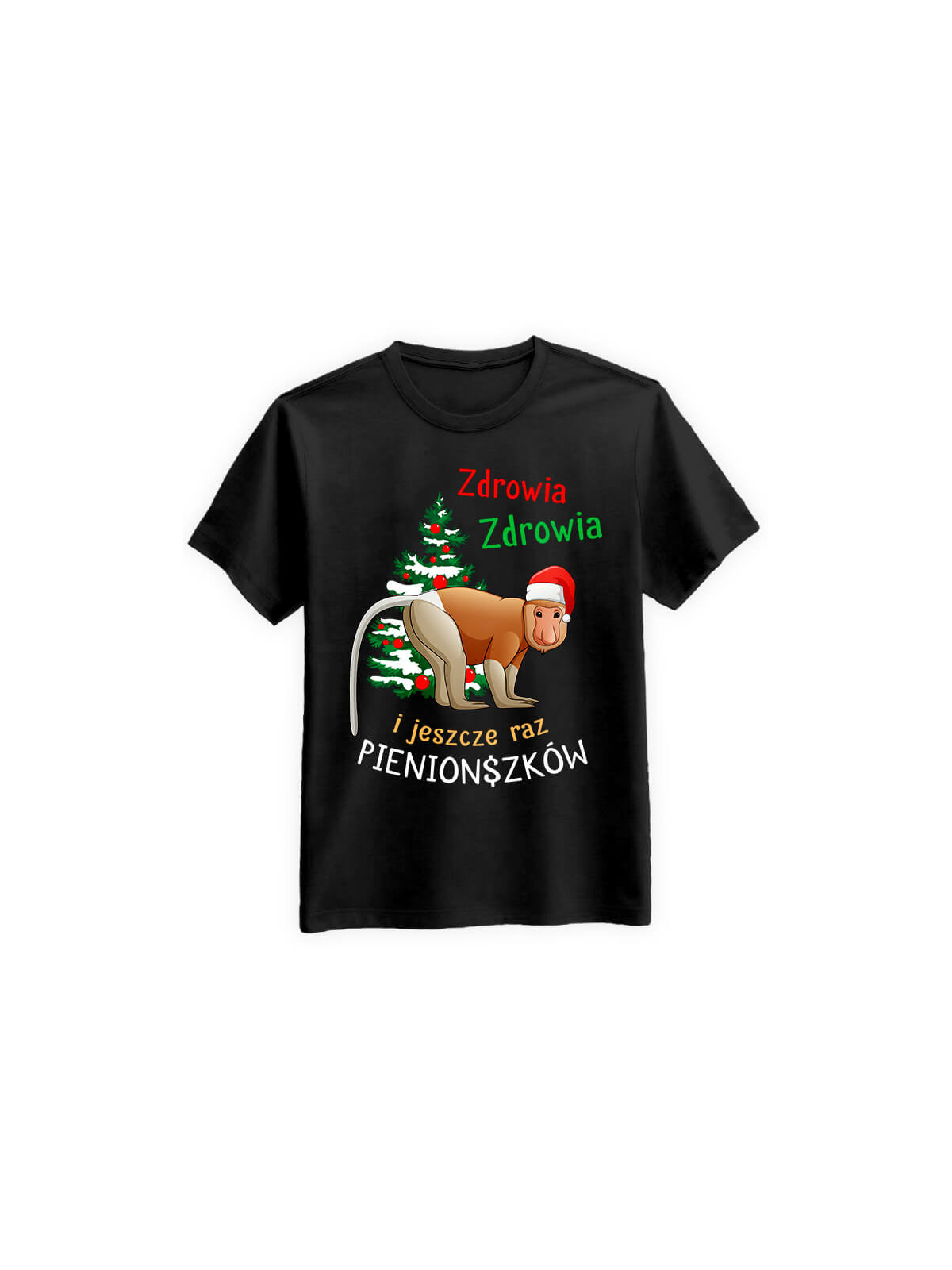 Koszulka Koszulka Męska I Jeszcze Raz Pieniążków Czarna - Śmieszne T-Shirty z Nadrukami ?