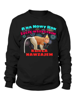 Bluza Męska Nosacz na Nowy Rok - Śmieszne T-Shirty z Nadrukami ?