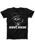 Koszulka Koszulka Damska Jeb*ć Biede Czarna - Śmieszne T-Shirty z Nadrukami ?