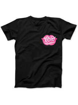 Koszulka Koszulka Damska XOXO Czarna - Prezent na Walentynki dla Zakochanych ?