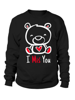 Bluza Damska I Miś You - Prezent na Walentynki dla Zakochanych ?
