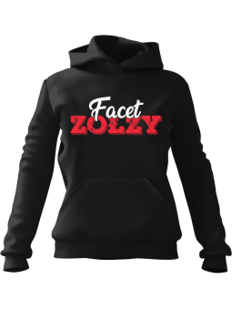 Bluza Męska z kapturem Facet Zołzy Czarna - Śmieszne gadżety z Nadrukami ?