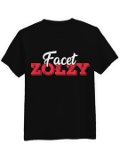 Koszulka Koszulka Męska Facet Zołzy Czarna - Śmieszne T-Shirty z Nadrukami ?