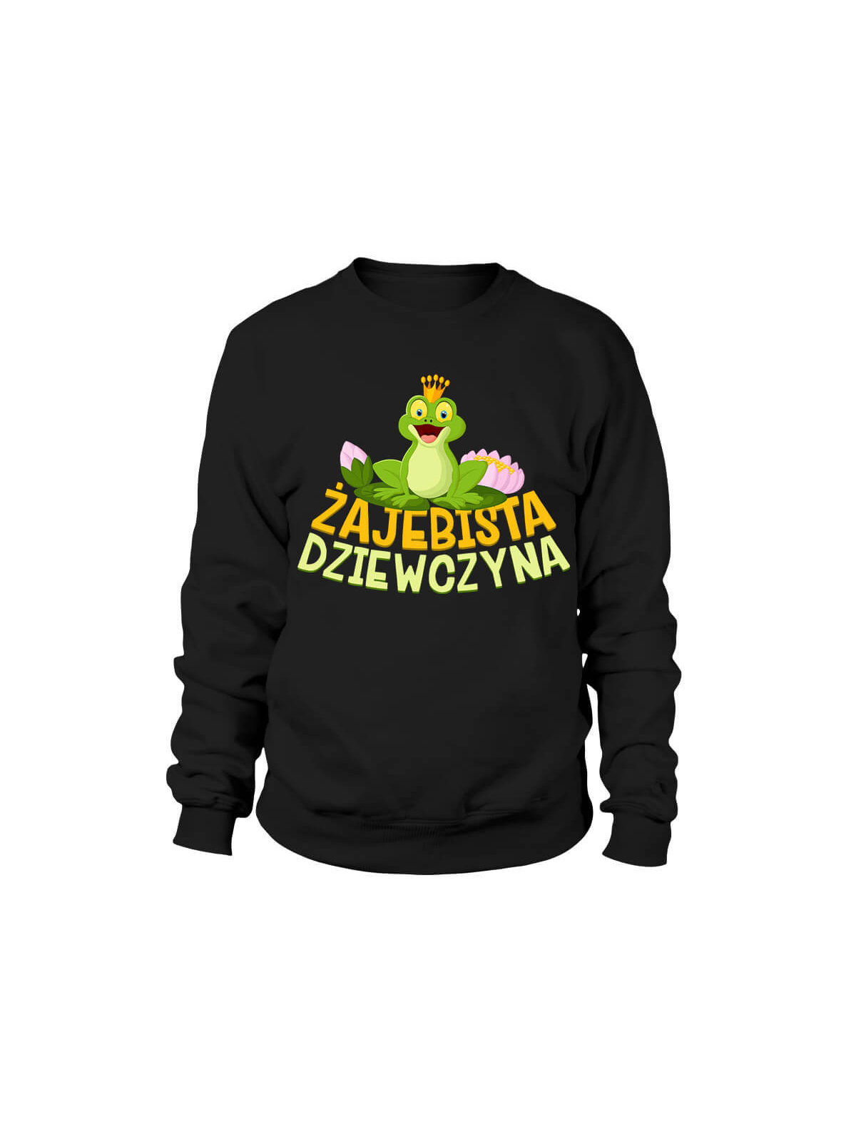 Bluza Damska Żajebista Dziewczyna - Śmieszne T-Shirty z Nadrukami ?
