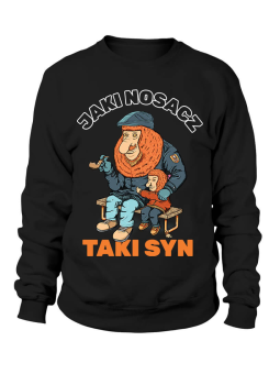 Bluza Męska Jaki Nosacz Taki Syn - Śmieszne T-Shirty z Nadrukami ?