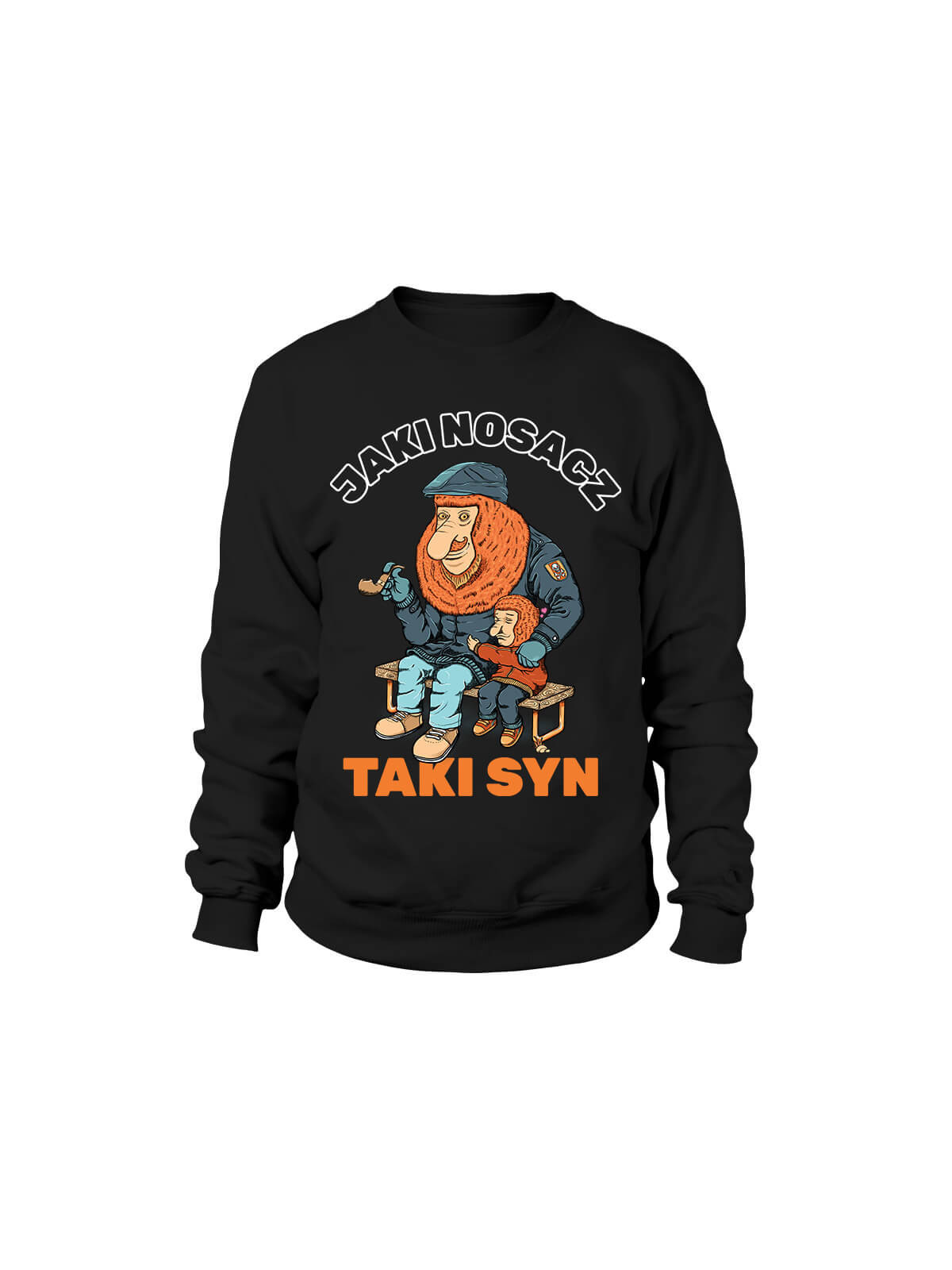 Bluza Męska Jaki Nosacz Taki Syn - Śmieszne T-Shirty z Nadrukami ?