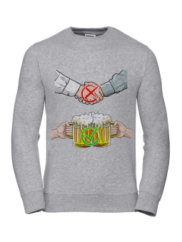 Bluza Męska Instrukcja Witania się - Śmieszne T-Shirty z Nadrukami ?