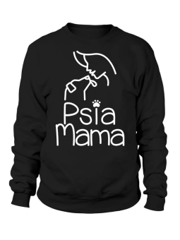 Bluza Damska Psia Mama - Śmieszne T-Shirty z Nadrukami ?