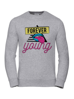 Bluza Damska Forever Young - Śmieszne T-Shirty z Nadrukami ?