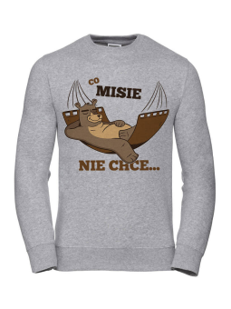 Bluza Damska Co MISIE nie chce - Śmieszne T-Shirty z Nadrukami ?