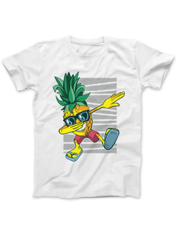 Koszulka Koszulka Damska Ananas DAB Biała - Śmieszne T-Shirty z Nadrukami ?