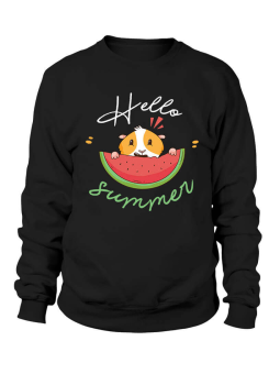 Bluza Damska Hello Summer - Śmieszne T-Shirty z Nadrukami ?