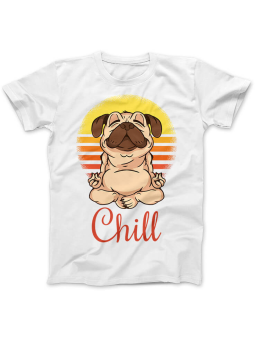 Koszulka Koszulka Damska Chill Biała - Śmieszne T-Shirty z Nadrukami ?