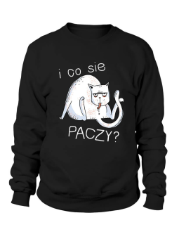 Bluza Męska Co Sie Paczy - Śmieszne T-Shirty z Nadrukami ?