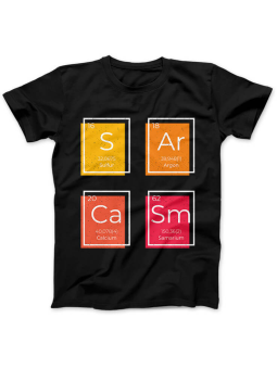 Koszulka Koszulka Damska Sarcasm Chemik Czarna - Śmieszne T-Shirty z Nadrukami ?