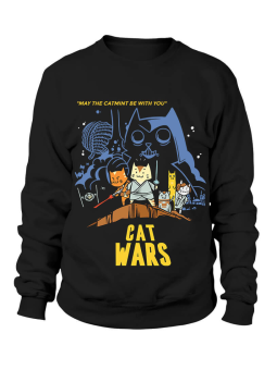 Bluza Damska Cat Wars - Śmieszne T-Shirty z Nadrukami ?