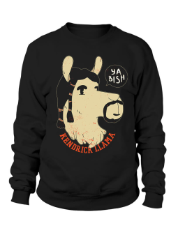 Bluza Damska Kendrick Llama - Śmieszne T-Shirty z Nadrukami ?